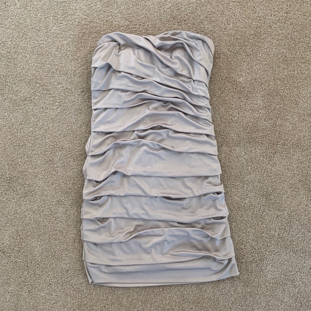 Speechless Strapless Bodycon Mini Dress